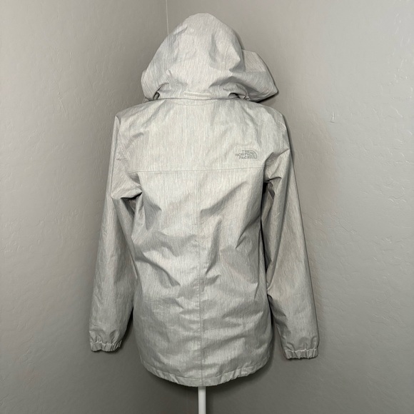 The North Face‎ Light Gray DryVent Hooded Jacket Size Medium - Picture 3 of 12